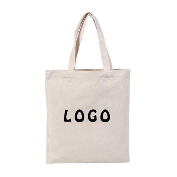 Exhibition Custom Printed Eco Recycled Blank Shopping Bag Plain Organic Cotton