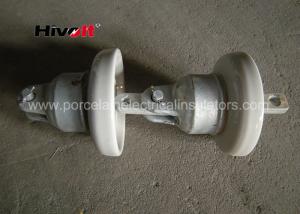 China Multi Color Porcelain Suspension Insulator / Overhead Line Insulators For Earth Line wholesale