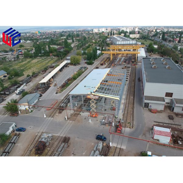 Industrial Large Scale Heavy Duty Steel Structure Workshop Construction Framing System