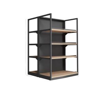 China 120×40×140cm Supermarket Shelf Rack Cold Rolled Steel Material 100kg Layer Capacity wholesale