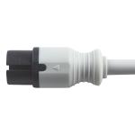 Edan Compatible Direct-Connect ECG Cable and leadwires 6Pin Universal AAMI 3Lead