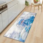 Christmas Long Strip Washable Kitchen Carpet For Sofa Area