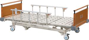 China Clinic Care Three Functions Hospital Manual Bed / Automatic Patient Bed wholesale