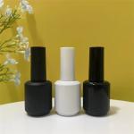 Empty Plastic Cap Small Nail Polish Bottles 12ml 15ml With Brush
