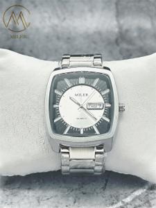 China Luxury Waterproof Date Showing Stainless Steel Quartz Watch for Men and Women wholesale