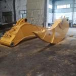PC750 SK500 Excavator stick ripper with wearable material for tough mud wind