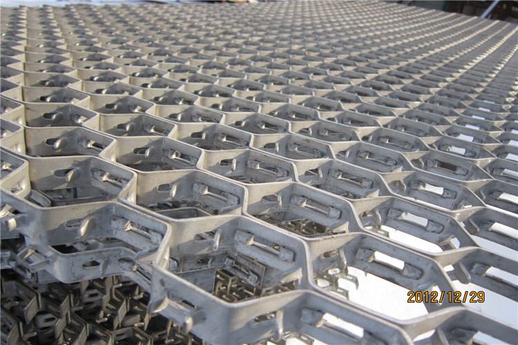 2mm 2.5mm Thickness Hex Mesh Refractory Stainless Steel 304 306 316