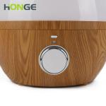 220V Rotary Switch Oil Diffuser Humidifier , Wood Grain Color Home Aroma
