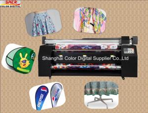 China Double Epson DX7 Large Format Fabric / Textile Printing Machine wholesale