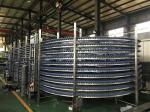 Food Spiral Cooling Tower Freezer Frozen Bread Conveyor