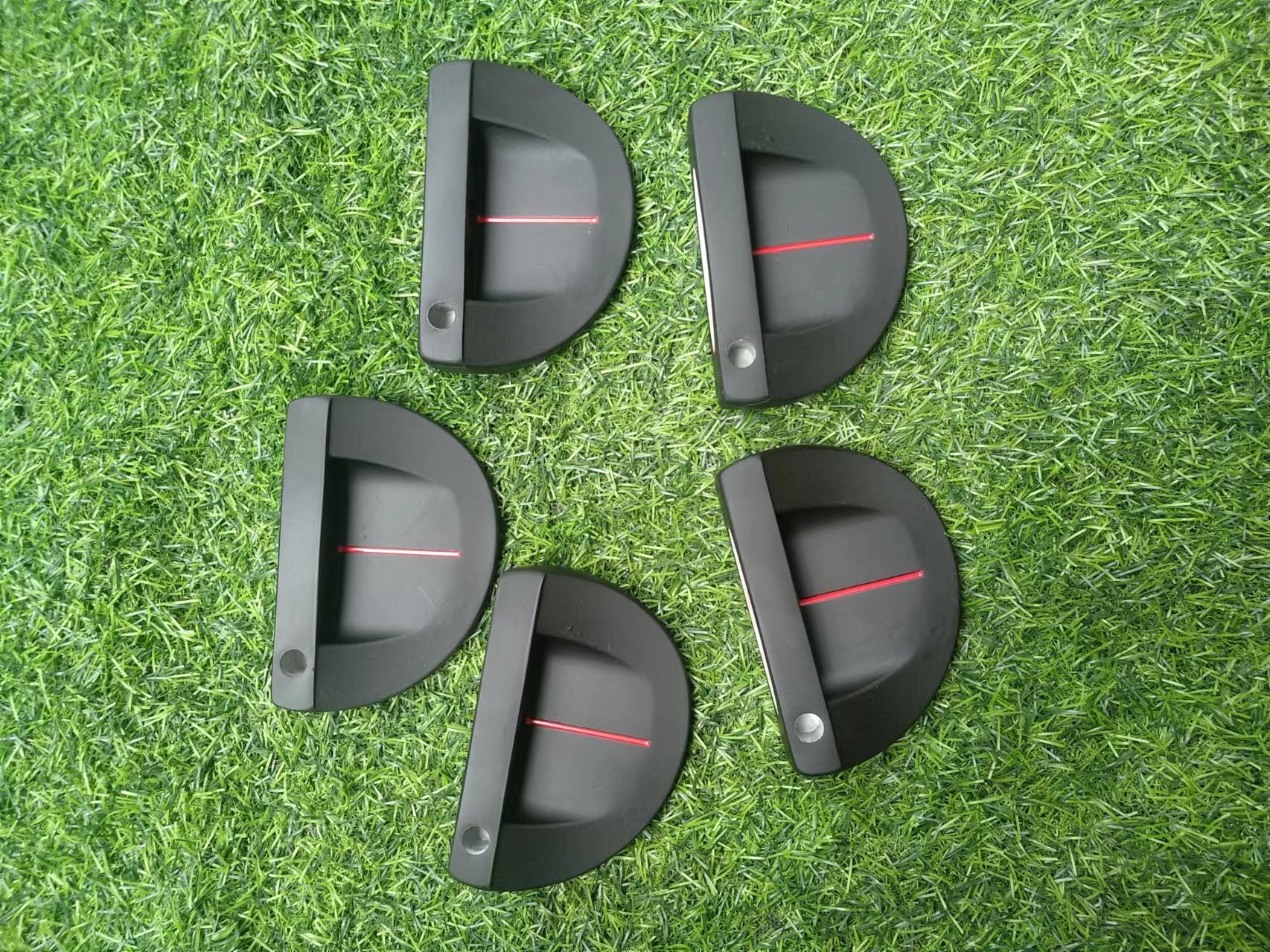 mallet golf putter, golf head , golf putter , complete golf putter