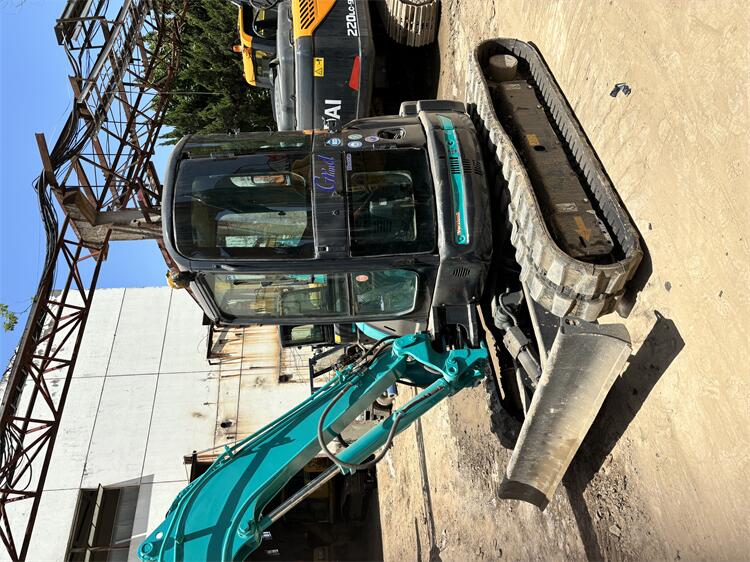 40.5 KW Original Japanese Kobelco 55sr 5-ton Mini Excavator Crawler Excavator Machine