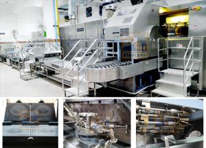 China High Output Automatic Roller Sugar Cone Production Line Stainless Steel wholesale