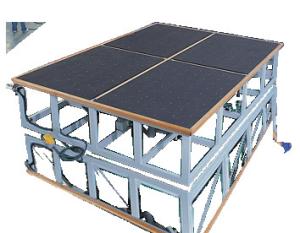 China Glass Breaking Table,Air Float Glass Breaking Table,Pneumatic Glass Breaking Table wholesale