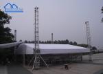 Movable Concert Stage Lighting Truss Silver Aluminium Truss For Events Easy Roof