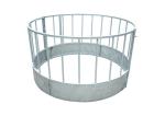 Efficiently Feeding Galvanised Cattle Feeder , Round Bail Feeder For Adult