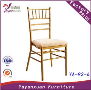 China Aluminum Wedding Chairs customized by Factory (YA-92-6) wholesale