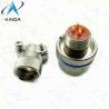 Buy cheap 4 Contacts Plug Circular Electrical Connector Electroless Nickel Round Wire from wholesalers
