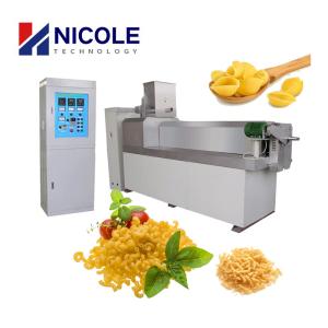 China 100-500kg/H Macaroni Banane Wali Machine Customized Voltage wholesale