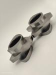 Twin Screw Threaded Extruder Block Twin Screw Elements 12 - 300mm