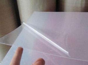 China PMMA MMA Acrylic Fiberglass Panel 0.03mm Self Adhesive Protection Film wholesale