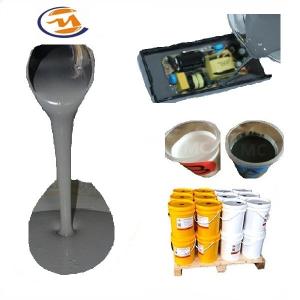 China Grey Electronic Potting Silicone Rubber Compound Flame Resistant Encapsulant Silicone wholesale