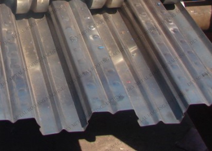 S350 Floor Deck Roll Forming Machine 0.75mm PLC Metal Deck Forming Equipment