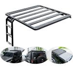 Aluminium Alloy 4x4 Luggage Roof Rack for Jeep Wrangler JK Easy Installation