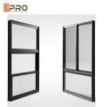 American Single Double Hung Thermal Break Aluminum Window / Vertical Sliding