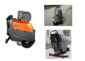 China Automatic Commercial Floor Scrubber Cleaner Machine Battery Operated Manual Push wholesale