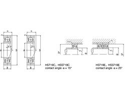 China Precision Spindle Bearings: Steel Balls HS7000C.T.P4S.UL wholesale