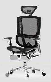 China Adjustment Ergonomic Desk Chair Aluminum alloy high back computer chair wholesale