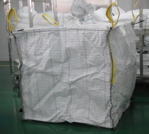 China U panel UV treated Type C FIBC , 4 loops big 1 tonne bulk bag wholesale