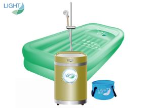 China Adjustable Temperature Mildewproof Portable Inflatable Bathtub For elderly Nursing Home wholesale