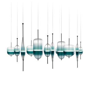 China Modern Designer Stair Led Acrylic Pendant Lighting Chandeliers wholesale