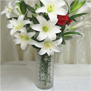 China clear glass vase,high size glass vase,crystal vase on sale