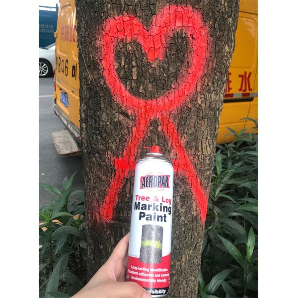 500ml Liquid Coating Line Marking Spray Paint For Forestry Tree Log