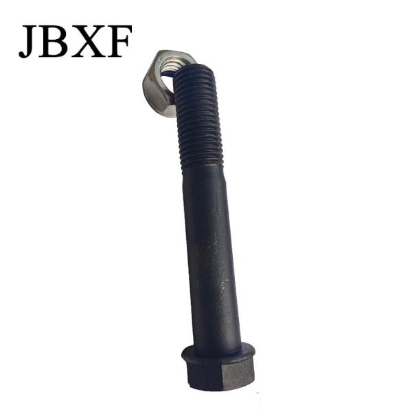 High Strength Carbon Steel Hexagon Bucket Tooth Bolt Grade 8.8 With Full And