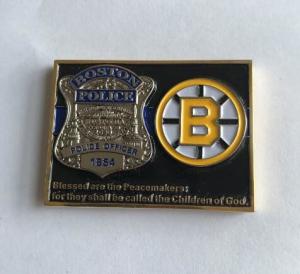 China Wholesale Gold Plated Custom Police Metal Challenge Coin with factory price wholesale