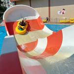 OEM ODM Amusement Park Swimming Pool Outside Fiberglass Water Slide