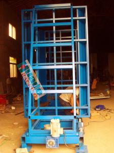 China Warehouses Automated Self Storage Systems Blue Pallet Tidier Pallet Fetcher wholesale