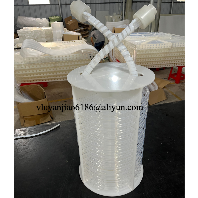 Immersion PTFE Coil Heat Exchanger For Semiconductor Industry