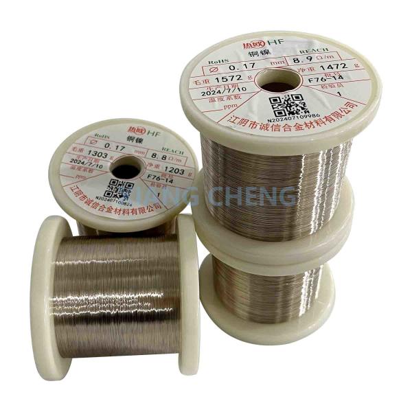 Copper Nickel Wire CuNi Alloy CuNi8/NC012/C71500 Senphus Flexibile Industrial