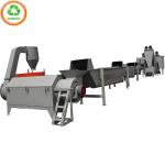 Waste Plastic PP PE Recycling Washing Production Line with High Capacity in