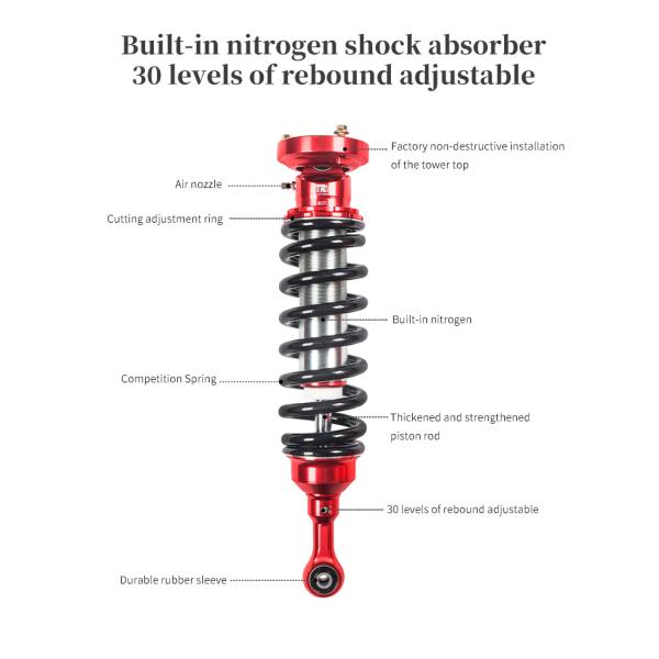SK8000 2.5 Mono Shock Absorber Adjustable Rebound Damping STR Shocks