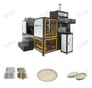 China Mini Sugarcane Plate Making Machine / Bagasse Plates Manufacturing Machine wholesale