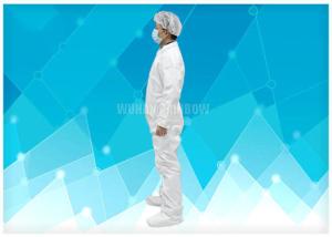 China Breathable Disposable Painters Coveralls , Disposable Asbestos Suits CPE Material wholesale