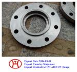 ASTM A105 ASTM A105N WN SO SW blind flange forging disc ring