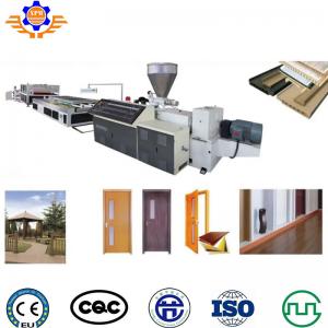 China PVC/UPVC Window And Door Profile Frame Extruder Pvc Profile Extrusion Machinery Line Plastic Production Line on sale