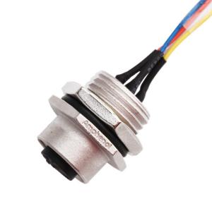 China Molex 510210800 TO Amphenol LTW M12D-04PFFS-SH800 Display Industrial Ethernet Cable wholesale